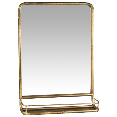 Miroir Demi étagère Ø60 cm - ARmin Home
