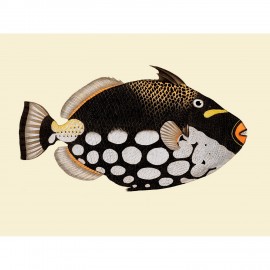 grande affiche poster dessin de poisson the dybdahl dot galore